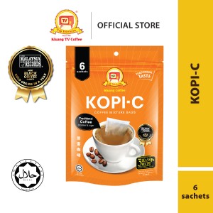 Kluang TV Coffee Kopi-C (6 sachets x 1 pack)